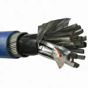 PCW PVC INS A/MYLAR PVC SWA Cable de instrumentación de PVC 1 par 1,5 MM SQR (22/0.3MM)