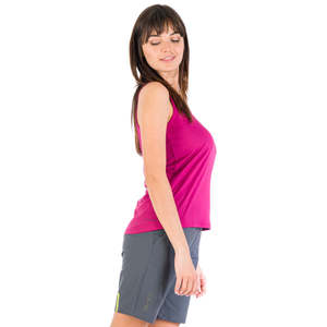 Canottiera da donna LATINA canotta traspirante in Spandex con colletto a fiocco quadrato con stampa Tie-Dye stile Casual decorazione ricamata - Product Image 1