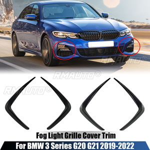 Cubierta embellecedora de faro antiniebla y divisor de aire para parachoques delantero BMW Serie 3 G20 G21 318i 320i 325i 330i 330d 330e 2019-2022 - Product Image 1