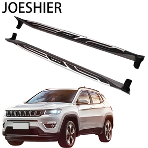 JOESHIER Usine chinoise Vente en gros Marchepieds latéraux de luxe en alliage d'aluminium de haute qualité pour JEEP COMPASS 2016+ - Product Image 3