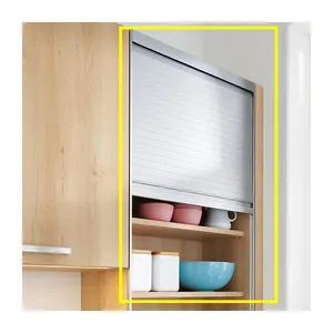 Kitchen Cabinet Interlock Fast Opening Roll Up Door