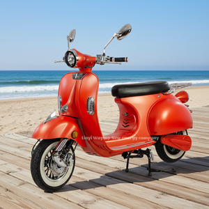 Motocicleta Eléctrica de Estilo Clásico Italiano Romagna, 60V, Batería Grande, Motocicleta para Adultos de Largo Alcance para Desplazamientos - Product Image 3