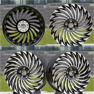 <span class=keywords><strong>ล้อ</strong></span>แม็กซ์อัลลอยด์ 18-26 นิ้ว สำหรับดัดแปลง สีดำสนิท หน้า<span class=keywords><strong>ปิด</strong></span> ใช้ได้กับรถฟอร์ด โตโยต้า รถกระบะ PCD 6x139.7 5x114.3 ET 20-40 ขายตรงจากโรงงาน - Product Image 2