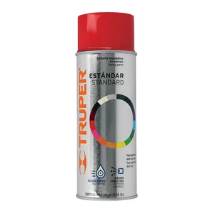 Peinture en aérosol Truper Taxi Red 400 ml, boîte mince, pour revêtement plastique et meubles, état de revêtement liquide, certifié MSDS, Mode - Product Image 1
