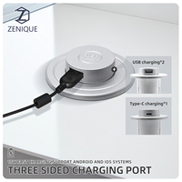 Prise USB de bureau de charge automatique d'usine pour canapé bureau/hôtel/maison
