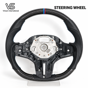 G30 2018-2023 Steering <b>Wheel</b> Carbon Look for BMW 5 Series Wholesale Custom Replacement for Professional Workshops and Dealers - Product Image 1