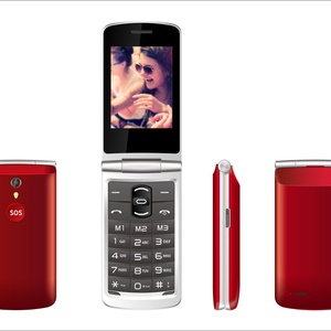 Teléfono Móvil Flip con Función SOS, Pantalla de 1.77 Pulgadas, G365, Doble SIM, Disponible en Varios Colores, Fácil de Usar, Teléfono con Funciones Básicas para Personas Mayores - Product Image 4