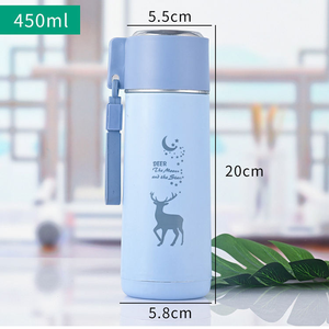 Vaso de Agua de Vidrio de 450 ml con Logotipo Personalizado DZ, Diseño Creativo de Cielo Estrellado con Cuerda, Ecológico, para Beber Directo, Regalo para Viajes y Senderismo, Publicitario - Product Image 6