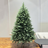Maßgefertigte Großhandels-Luxus-Weihnachtsbäume, Hochwertig, Vorbeleuchtet, Grün, USB-Betrieben, PE-Material, 1,2m-3m, Vollständig Dekorativ