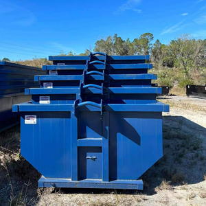 Camion <span class=keywords><strong>à</strong></span> benne <span class=keywords><strong>à</strong></span> déchets empilable avec crochet <span class=keywords><strong>de</strong></span> recyclage Poubelle élévatrice pour le <span class=keywords><strong>transport</strong></span> des déchets <span class=keywords><strong>de</strong></span> construction - Product Image 1