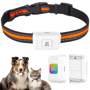 Rastreador GPS 4G G63 IP67 a Prueba de Agua para Perros y Gatos, Compatible con Aplicación, Monitoreo de Salud y Actividad de <span class=keywords><strong>Mascotas</strong></span> en Tiempo Real y Luces LED de Colores - Product Image 1