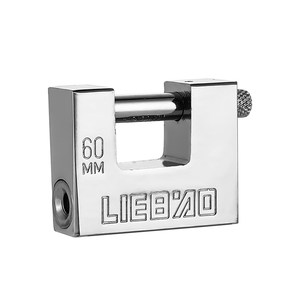 Candado de Seguridad LIEB'AO de 60 mm, Rectangular, de Acero, Antirrobo, para Puerta, Seguridad para el Hogar - Product Image 1