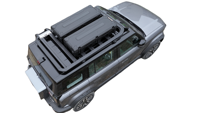 PORTE-TOIT DE VOITURE PORTE-VOITURE PLATE-FORME DE TOIT BOÎTE À OUTILS ÉCHELLE LATÉRALE Convient pour CHERY ICAR 03 2023 2024 2025