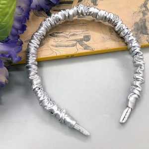 2025 Hotsale <strong>Silk</strong> <strong>Headband</strong> Girl 100% Mulberry <strong>Silk</strong> <strong>Headband</strong> for Girls - Product Image 5