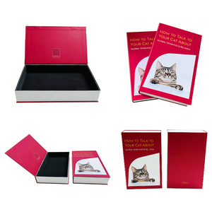กล่องของขวัญพับได้แบบกำหนดเองสุดหรู รูปทรงหนังสือ พร้อมแม่เหล็กเคลือบ UV สำหรับธุรกิจ พิมพ์ลายศิลปะบนกระดาษอาร์ตตามสั่ง - Product Image 2