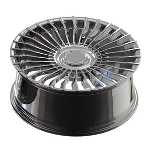 2024 année Chine fabricant chrome capuchon flottant T6061 aluminium forgé <span class=keywords><strong>jante</strong></span> pour suv - Product Image 3