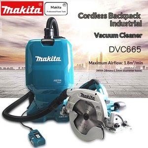 Aspiradora de Mochila Inalámbrica Makita de Grado Industrial de Alta Potencia con Motor sin Escobillas, Batería de Iones de Litio de 36V, Modelo DVC665 - Product Image 3