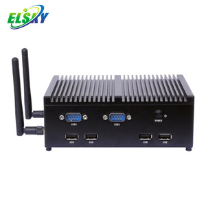PC Industrial Sin Ventilador ELSKY M818 con CPU Skylake de 6.ª Generación CORE I7-6500U, 1/2*LAN, 6/8*USB, 6*COM, RS232/RS422/RS485 Opcional - Product Image 4