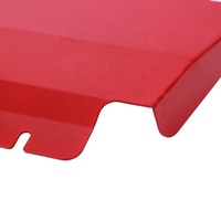 Plaque de protection avant robuste CZX en acier inoxydable 3mm/6mm pour Isuzu D-Max, protection du moteur et du dessous de caisse, revêtement E-Coating + revêtement en poudre