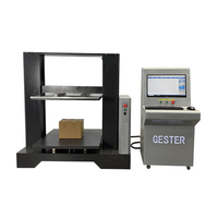 GESTER Testeur de compression de modèle informatique GT-N02B 220V Équipement d'emballage de laboratoire avec garantie d'un an Gamme 100KN Précision +/-0.5%