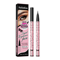 Crayon Eyeliner Liquide Ultra-Fin Noir Intense à Pois, Imperméable et Résistant à la Transpiration