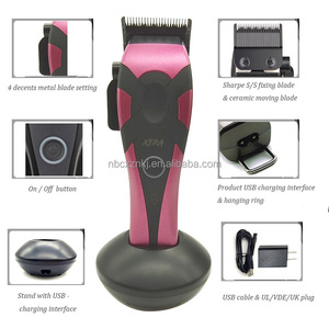 Máquina de Barbería Profesional Trisan XTRA BLDC, 8000 RPM, Batería de 4500mAh, Cuchilla DLC, Sin Escobillas, para Hogar y Hotel, en Inglés - Product Image 5