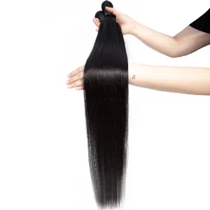 Yeswigs Human Hair Products Silky Straight Indian Virgin Hair Weaving Wholesale 100% Unprocessed Human Hair Extension Bundles
