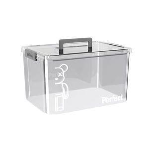 Perfect Transparent <b>Storage</b> Box 20-35L Plastic <b>Clothes</b> Organizer For Home Use - Product Image 5