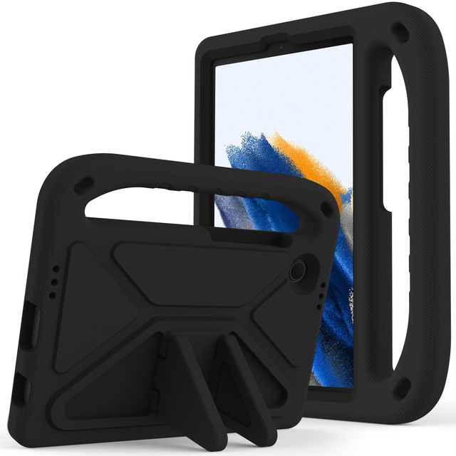 Kids Soft EVA Foam Shockproof Tablet Case for Samsung galaxy Tab A9 SM-X110 Handle Foldable Kickstand Rugged Cove