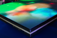 GOB Écran de panneau LED à texture marbrée Affichage mural vidéo Écran de pas de pixel Panneau de signalisation numérique Écran d'affichage à LED publicitaire