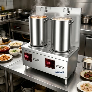 Cuisinière à <span class=keywords><strong>induction</strong></span> à brûleur unique écologique 8KW 220V <span class=keywords><strong>pour</strong></span> petite cuisine de restaurant - Product Image 1