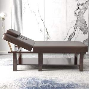 Cama de Masaje Plegable Portátil para Salón de Belleza, de Cuero Sintético, para Tatuajes y Pestañas, Mueble de Salón - Product Image 3