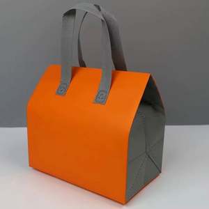 Sac isotherme personnalisé en non-tissé, écologique et jetable, avec poignée souple et isolation en feuille d'aluminium pour repas à emporter - Product Image 2