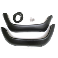 FFD76 Accessoires 4x4 de haute qualité Pièces automobiles ABS Noir Extension de garde-boue pour Land Rover Defender