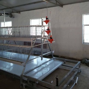 Hot Bán New Thép Tự Động A & H Loại Gà Coop Gia Cầm Pin Trứng Lớp Lồng Hen Lồng Trang Trại Cho Bán - Product Image 1