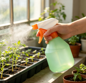 28 410 plastic <b>trigger</b> sprayer white orange manual <b>trigger</b> <b>spray</b> nozzle for household cleaning garden watering - Product Image 2