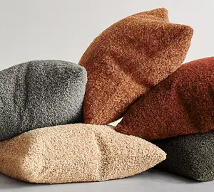 SIPEIEN sarung bantal sofa, sarung bantal lempar Modern warna lembut untuk ruang tamu