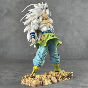 Figurine d'action Goku Super Saiyan 5 à cheveux blancs de 25 cm, Dragon Ball Super, collection d'anime, modèle en PVC, jouets - Product Image 2