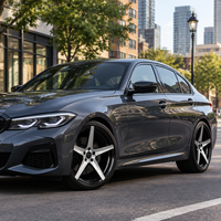 Jantes en alliage GW en stock 19x8.5 19x9.5 pouces 5x120 à 5 branches pour voitures particulières BMW Série 3 Série 5 M3 M4 M5