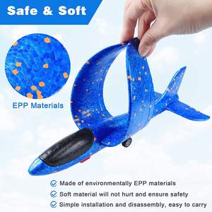 Lanzador de espuma con catapulta para niños, avión planeador de espuma, catapulta, juegos al aire libre - Product Image 3