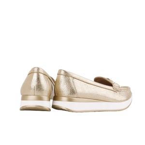 Zapatos planos antideslizantes para <span class=keywords><strong>mujer</strong></span>, plantilla suave, peso ligero, punta redonda, logotipo en T, informales - Product Image 2