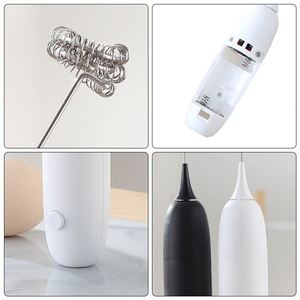 Nouvel arrivage : Mousseur à lait électrique portatif, batteur à œufs et mélangeur à café pour les professionnels - Product Image 3