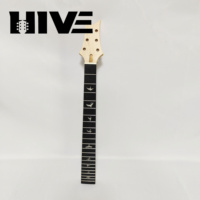 Manche de guitare électrique HIVE en érable naturel et palissandre avec marqueurs de position Swallow, 6 cordes, 22 frettes, type LP