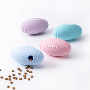 Jouet à mâcher interactif moderne en silicone de qualité alimentaire, respectueux de l'environnement, <span class=keywords><strong>pour</strong></span> chiens et chats, balle de dentition réduisant l'anxiété des animaux de compagnie - Product Image 6