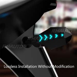 2 clignotants LED 12V pour moto, effet défilant, pour Yamaha MT07 MT09 et Honda - Product Image 3