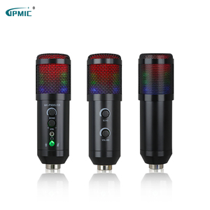Micrófono USB Plug and Play para juegos para <span class=keywords><strong>PC</strong></span> Mac PS4/5, micrófonos de Podcast con Monitor de silencio RGB, reducción de ruido, micrófono con cable - Product Image 3