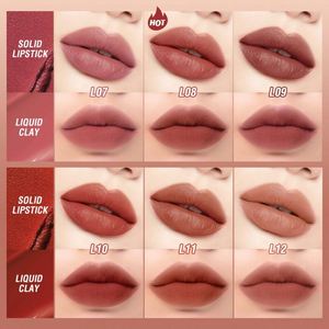 <span class=keywords><strong>O</strong></span>.two.<span class=keywords><strong>o</strong></span> 2 en 1 finition mate brillant à lèvres glaçure liquide rouge à lèvres imperméable longue tenue rouge à lèvres 8 couleurs maquillage des lèvres pour les touts - Product Image 6