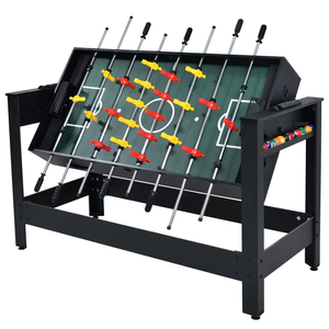 Win. Max 5ft 4 en 1 Multi Juego <span class=keywords><strong>Mesa</strong></span> Giratoria Air Hockey, <span class=keywords><strong>Futbol</strong></span>ín, Tenis de <span class=keywords><strong>Mesa</strong></span> y Billar MDF Juego de Combinación de Balón de Fútbol - Product Image 1