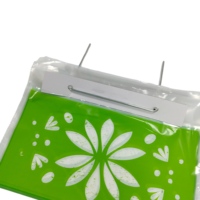 Bolsas de pan de LDPE de grado alimenticio con base acanalada para exhibición en panadería, empaque de sándwiches y panes, almacenamiento transparente e higiénico