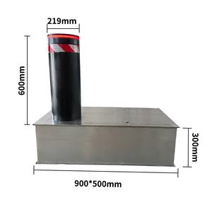 Автоматический подземный боллард-контрольный столбик для защиты от кражи автомобилей - Product Image 1